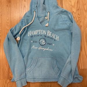Blue Hampton Beach Sweatshirt